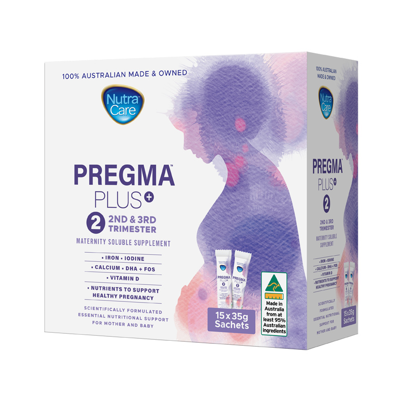 NutraCare孕妇奶粉2段 孕中期孕后期 营养补充袋装便捷 15袋*35g